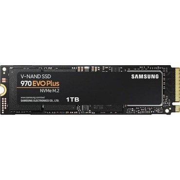 SSD|SAMSUNG|970 Evo Plus|1TB|M.2|PCIE|NVMe|MLC|Write speed 3300 MBytes/sec|Read speed 3500 MBytes/sec|MTBF 1500000 hours|MZ-V7S1T0BW