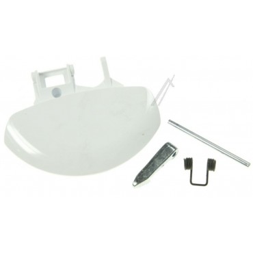 Pesumasina luugi avamise käepide 4055249181 Electrolux EWG147410W, Aeg, Zanussi ja teistele mudelitele