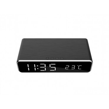 MOBILE CHARGER WRL W/DIG ALARM/CLOCK DAC-WPC-01 GEMBIRD