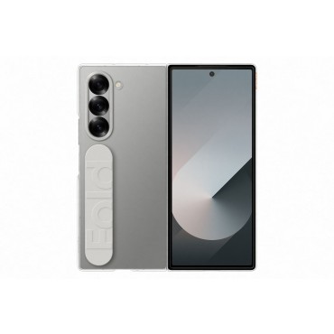 Samsung Galaxy Fold6 Clear Cover with Strap Transparent