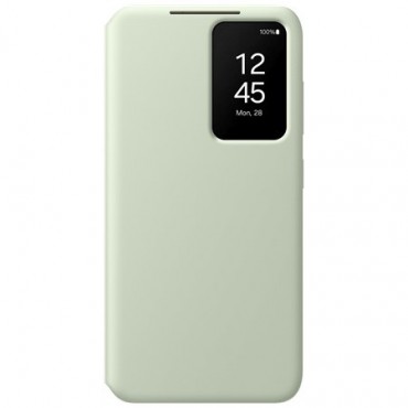 Samsung Galaxy S24 Smart View Wallet Case Light Green