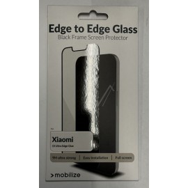 Kaitseklaas XIAOMI 15 ULTRA EDGE, musta äärtega