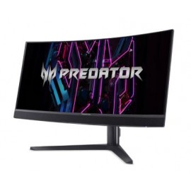 LCD Monitor|ACER|Predator X34Vbmiiphuzx|34"|Gaming/Curved/21 : 9|Panel OLED|3440x1440|21:9|0.1 ms|Speakers|Swivel|Height adjustable|Tilt|Colour Black|UM.CXXEE.V01