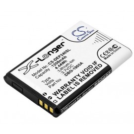 Aku DORO telefonile 3,7V 1200mAh Li-ion (analoog)