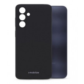 Samsung S25 5G silikoon tagakaas, matt must