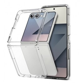 Samsung Galaxy Z Flip7 5G telefoni kaitseümbris, läbipaistev