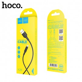 USB cable HOCO X25 Soarer "lightning" 1m black