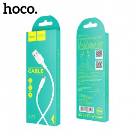 USB cable HOCO X1 Rapid microUSB 1m white