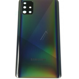 Samsung Galaxy A51 SM-A515 originaal tagakaas / tagaklaas (akukaas), must (Black) GH82-21653B