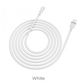 USB cable Hoco U72 Lightning 1.2m silicone white