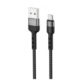 USB cable Borofone BX34 microUSB 1m black
