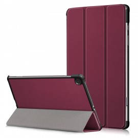 Case Reach Smart Leather Samsung P610/P615/P613/P619/P620/P625 Tab S6 Lite 10.4 bordo