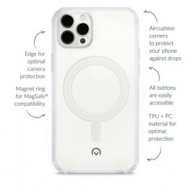 GOOGLE PIXEL 9 PRO XL Magsafe silikoon tagakaas, läbipaistev