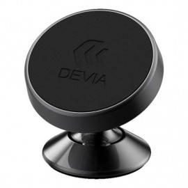 Universal car phone holder Devia Sucker magnetic, black