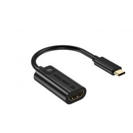 Kaabeladapter C-tüüpi USB Thunderbolt 3 (isane) kuni HDMI 2.0 4K 60Hz (emane) 
