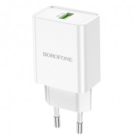 Charger Borofone BN5 QC 3.0 18W white