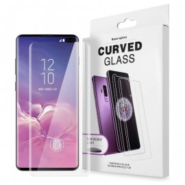 Tempered glass Nano Optics 5D UV Glue Samsung S916 S23 Plus 5G curved transparent