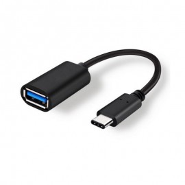 Adapter from Type-C to USB (OTG) black