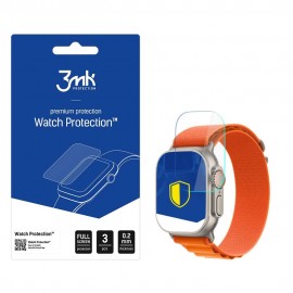LCD Protective glass 3mk Flexible Glass Apple Watch Ultra 49mm 3pcs