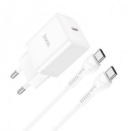Charger Hoco N27 PD20W + Type-C white
