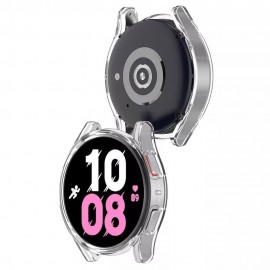Tempered glass case 360 degree cover Samsung Watch Active 2 44mm transparent