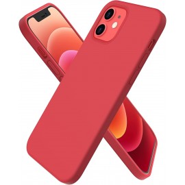 Case Liquid Silicone 1.5mm Xiaomi Redmi Note 12/Note 12 4G red