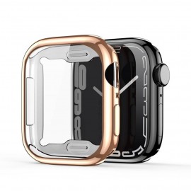 TPU glass case Dux Ducis Samo Apple Watch 45mm pink