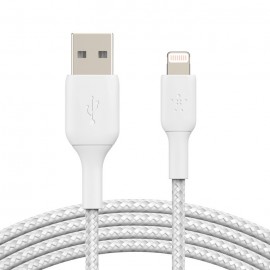 USB cable Belkin Boost Charge Braided USB-A to Lightning 1.0m white