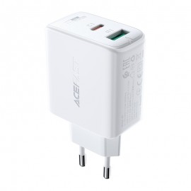 Charger Acefast A5 PD32W Type-C/USB-A white