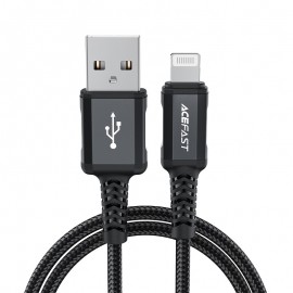 USB cable Acefast C4-02 MFi USB-A to Lightning 1.8m black