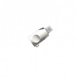 Adapter Hoco UA10 MicroUSB to USB-A grey