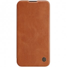 Case Nillkin Qin Pro Leather Samsung S916 S23 Plus 5G brown