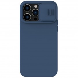 Case Nillkin CamShield Silky Magnetic Silicone Apple iPhone 14 Pro dark blue