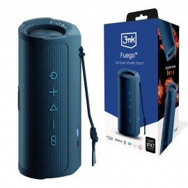 Bluetooth portable speaker 3mk Fuego blue