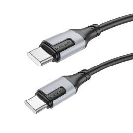 USB cable Borofone BX101 60W USB-C to USB-C 1.0m black