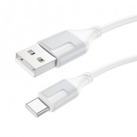USB cable Borofone BX101 USB-A to USB-C 1.0m white