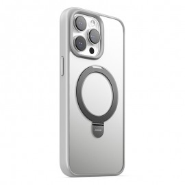 Case Joyroom JR-BP004 Magnetic Protective Phone Case With Holder Apple iPhone 15 Pro gray