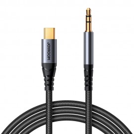 Audio cable Joyroom SY-A07 USB-C to 3,5mm 1.2m black