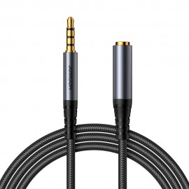 Audio cable Joyroom SY-A09 3,5mm (M) to 3,5mm (F) 1.2m black