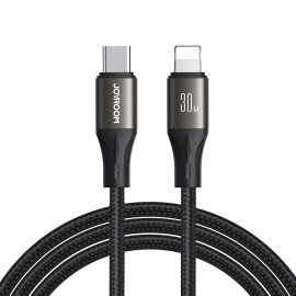 USB cable Joyroom SA25-CL3 USB-C to Lightning 30W 1.2m black