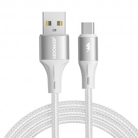 USB cable Joyroom SA25-AC3 USB to USB-C 3A 1.2m white