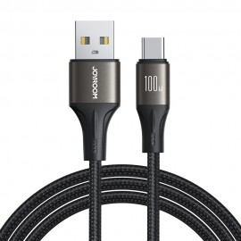 USB cable Joyroom SA25-AC6 USB to USB-C 100W 1.2m black