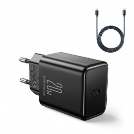 Charger Joyroom JR-TCF06 USB-C PD20W + USB-C to Lightning 1.0m cable white