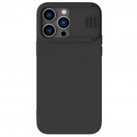 Case Nillkin CamShield Silky Silicone Apple iPhone 15 black