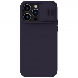 Case Nillkin CamShield Silky Silicone Apple iPhone 15 Pro dark purple
