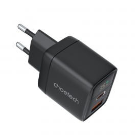 Charger Choetech PD6052 USB-C/USB-A PD35W GaN black