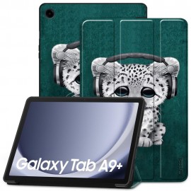 Case Tech-Protect SmartCase Samsung X210/X215/X216 Tab A9 Plus 11.0 sad cat