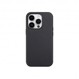 Mag Leather Case Apple iPhone 12/12 Pro black