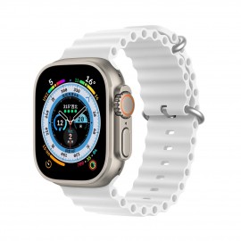 Strap Dux Ducis OceanWave Series Apple Watch 38/40/41mm White