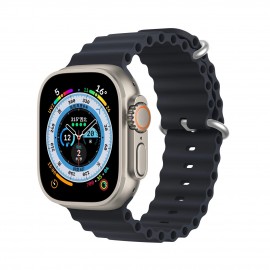 Strap Dux Ducis OceanWave Series Apple Watch 42/44/45/49mm Midnight